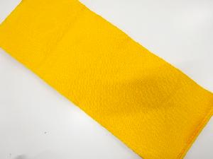 立涌に花模様織り出し　浴衣用半幅帯